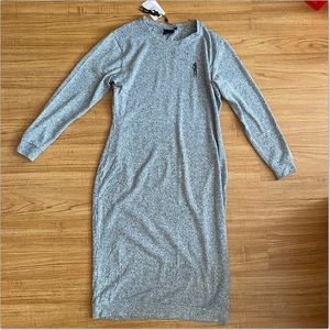 Foxylab New York Crew Neck Sweatshirt Dress Size S